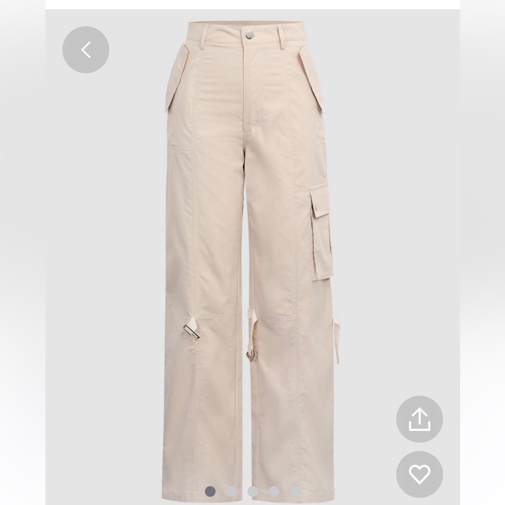 Micas Flap Pocket Buckle Cargo Pants
